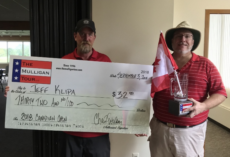 Klipa wins first Canadian Open