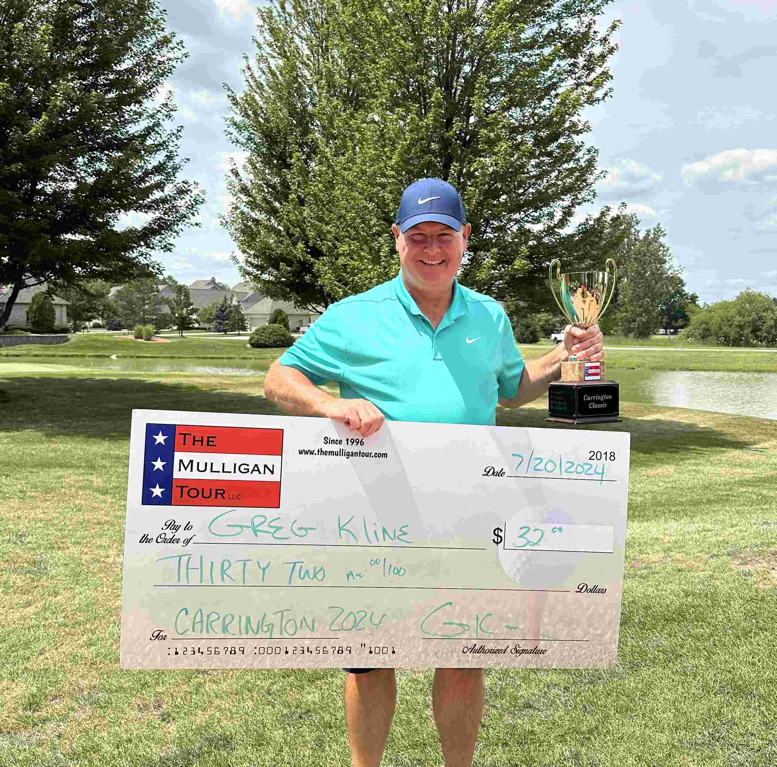 Greg wins 27th